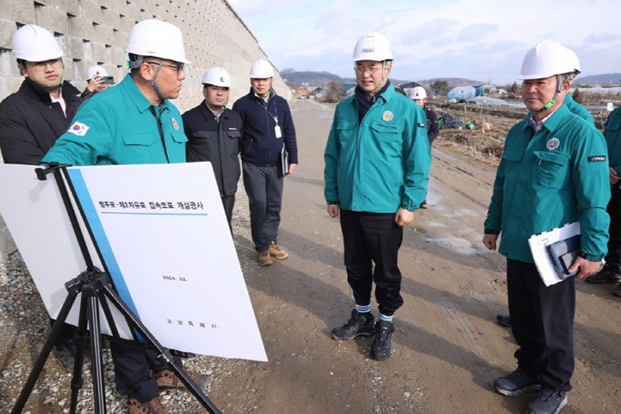 고양특례시 행주로-제2자유로 접속도로 개설공사 건설현장