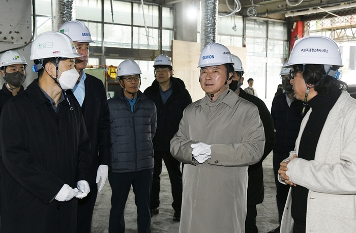 김동근 의정부시장 LH 경기북부지역본부 이전 현장점검