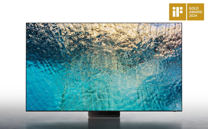 독일 'iF 디자인 어워드 2024'에서 최고상인 금상을 수상한 삼성전자 'OLED TV(S95C)'.