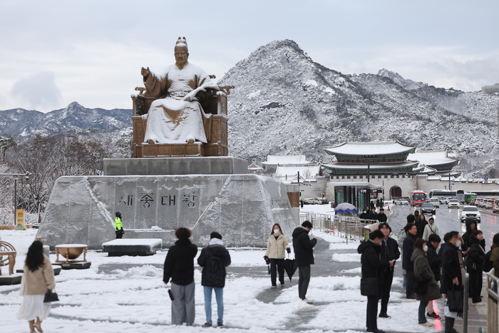 서울 광화문광장 일대.연합뉴스