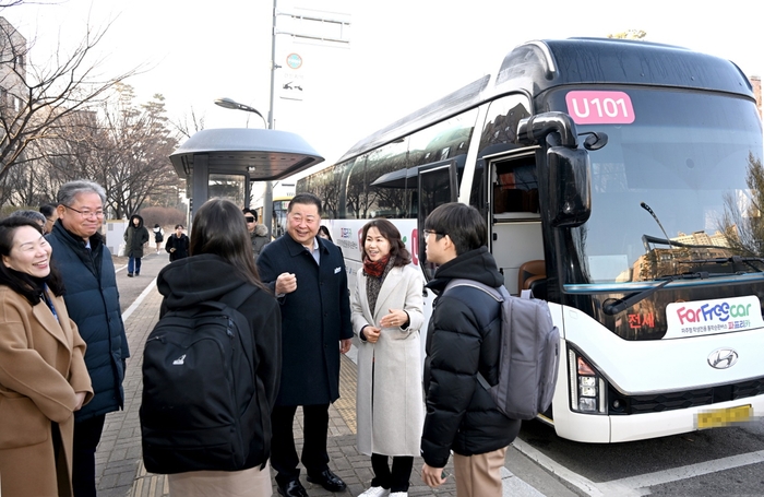 파주형 통학순환버스 '파프리카' 4일 첫선