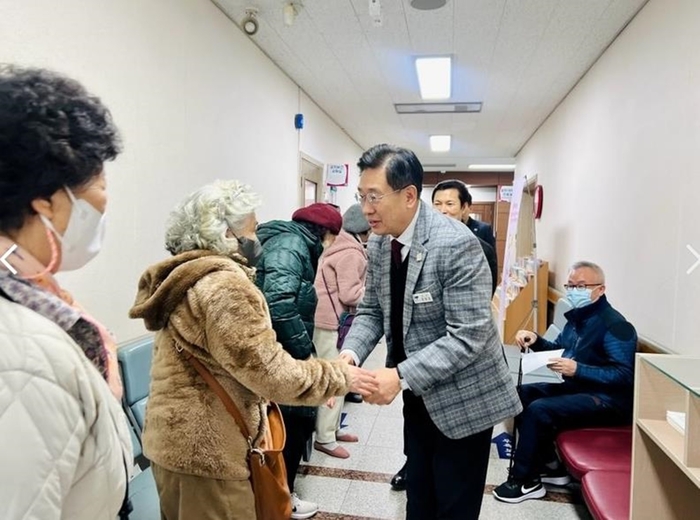 전진선 양평군수 6일 양평군보건소 방문