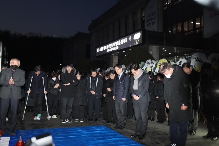 김포시 8일 '공무원 노제' 추모 개최