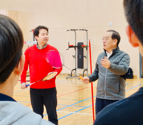 장예찬 후보, 하윤수 부산시교육감과 '아침 체인지' 참여