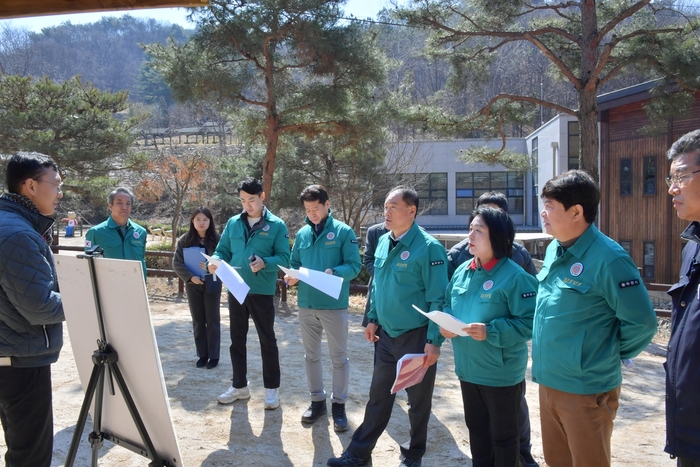 동두천시의회 21일 동두천시 주요 사업현장 탐방