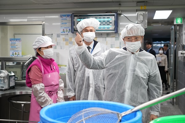 하윤수 부산시교육감 “안전한 학교급식의 중요성은 아무리 강조해도 지나침 없어