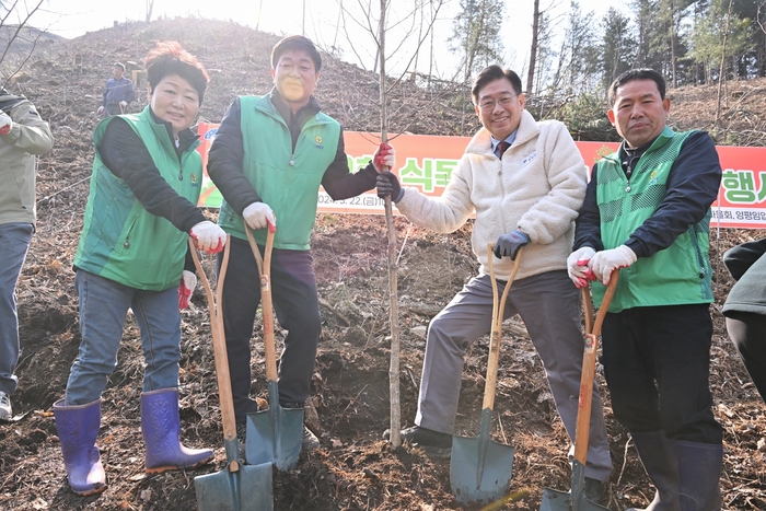 양평군 22일 제79회 식목일 나무심기 행사 개최