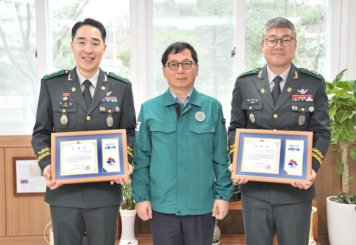 연제찬 시흥시 부시장 25일 7578부대 격려방문