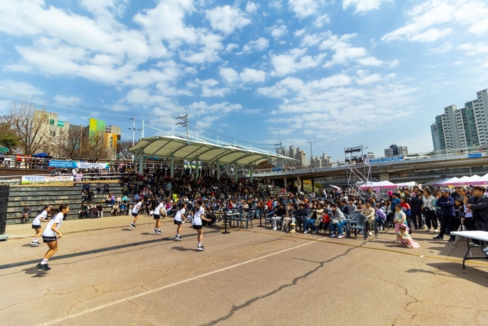 30일 2024년 안양충훈벚꽃축제 줄넘기 공연