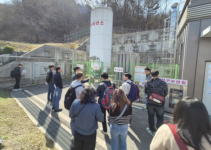 태국 고도정수처리시설 엔지니어 13명 2일 남양주시 화도정수장 기술견학