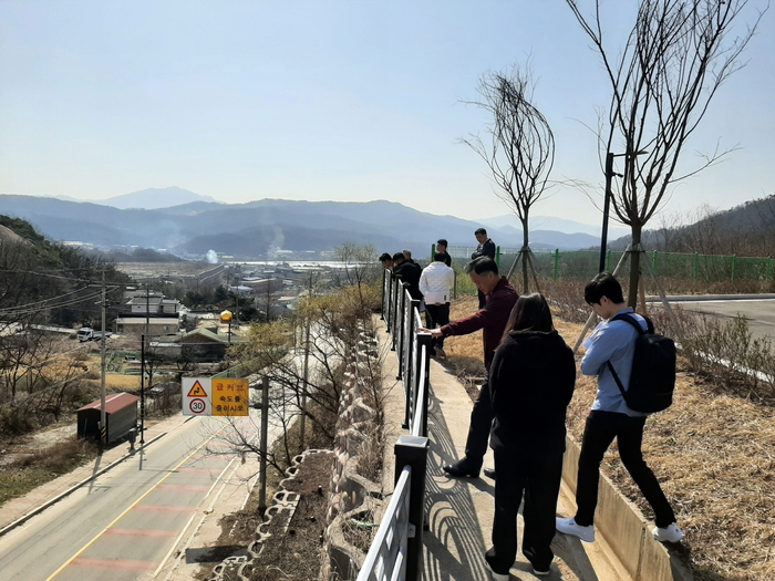 포천시-청렴시민감사관 2일 '해빙기 토목시설물' 합동점검 실시