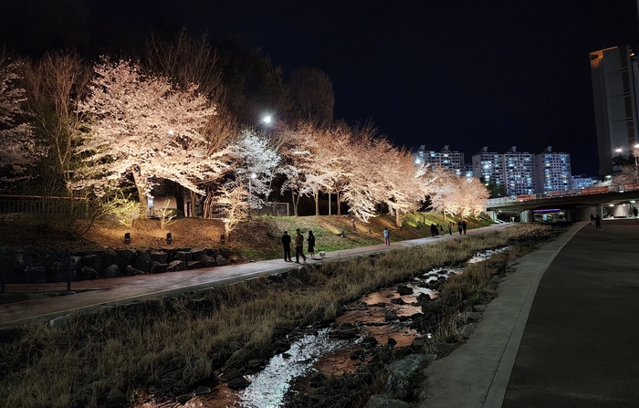 남양주시 호만천 산책로