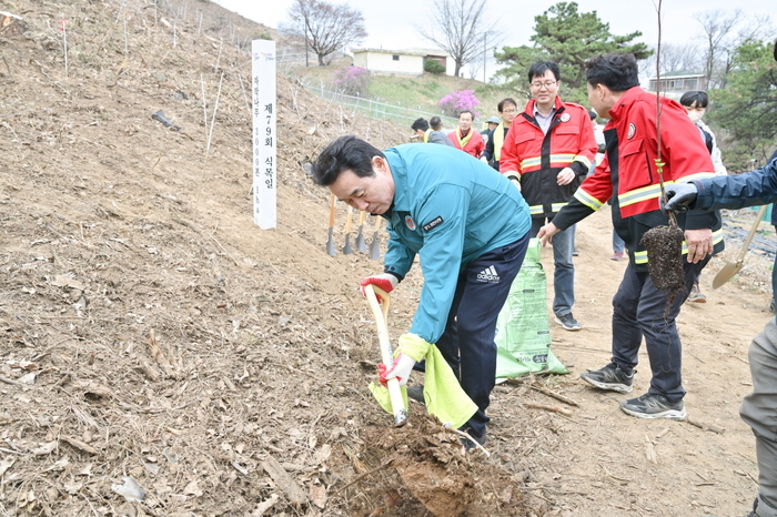 포천시 5일 제79회 식목일 나무심기 행사 개최