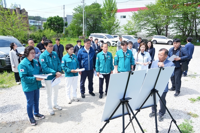 포천시의회 의원 전원 1일 제178회 임시회 중 주요 사업장 현장답사