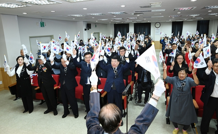 구리시 1일 노은 김규식 선생 제93주기 추모제 개최