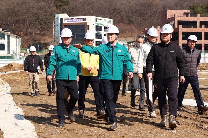 김성제 의왕시장 주요 공약사업 현장점검