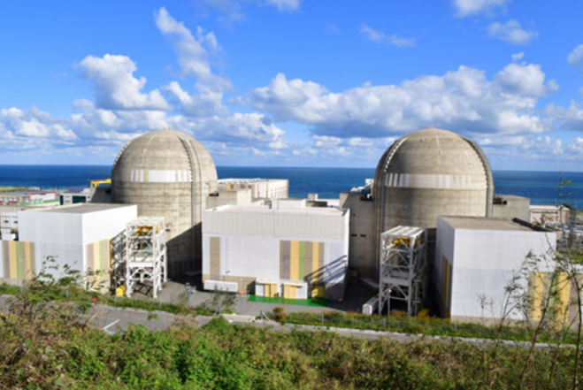 대우건설이 시공한 신월성 원자력발전소 전경.