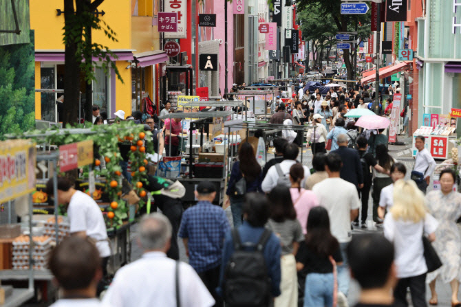 서울 명동 거리