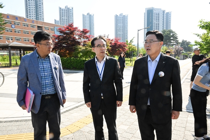 강수현 양주시장 5월31일 옥정초등학교 통학로 현장점검