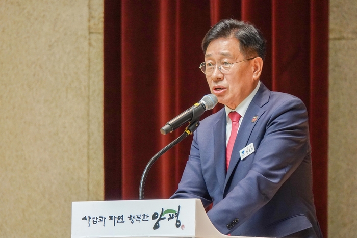 전진선 양평군수 1일 2024년 대학생 장학증서 수여식 주재