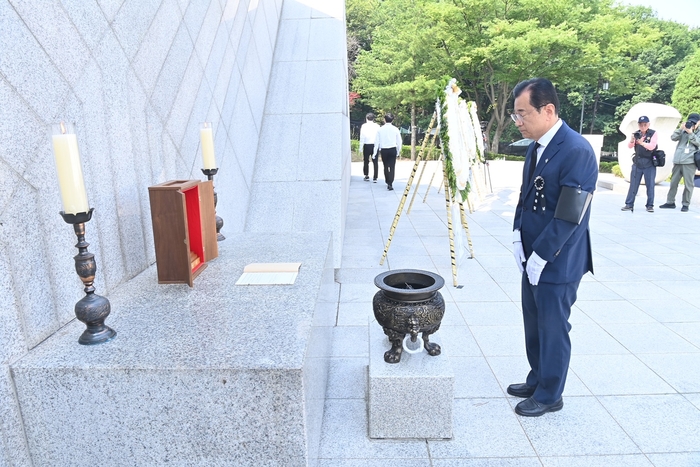 하남시 6일 '2024년 제69회 현충일 추념식' 개최