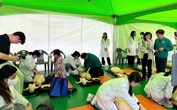 동의과학대 간호학과, 대규모 재난 대비 '방사능방재 합동훈련' 참여