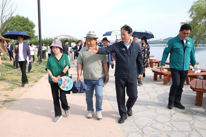 이동환 고양특례시장 7일 행주산성 문화관광정책 현장점검