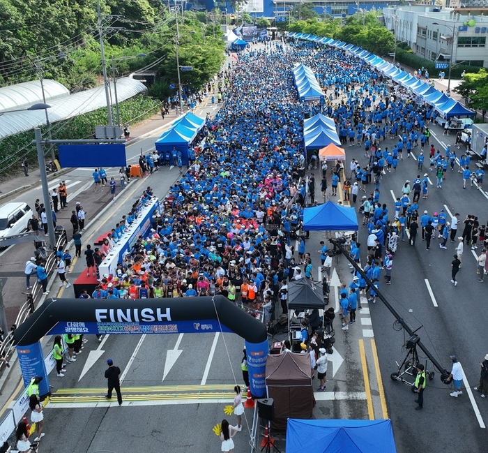 6월9일 '2024년 제8회 KTX광명역 평화마라톤대회' 현장