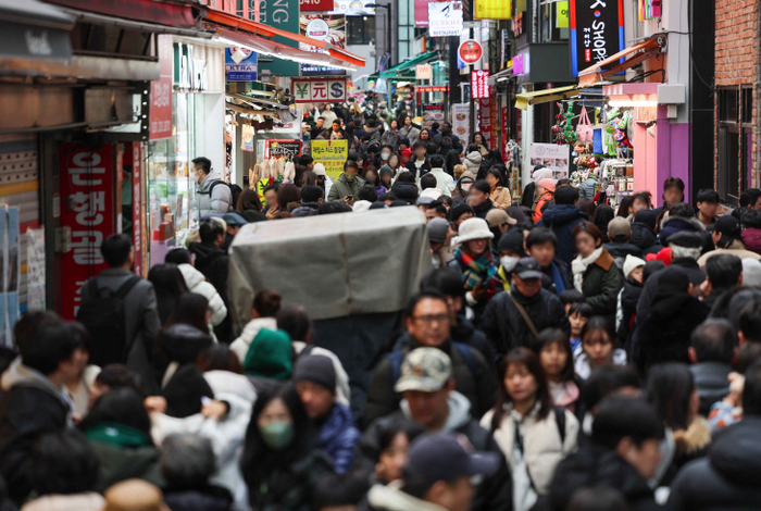 서울 중구 명동 거리