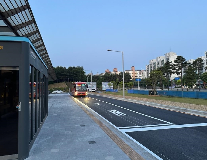 시흥시 오이도역 환승센터 버스정류소