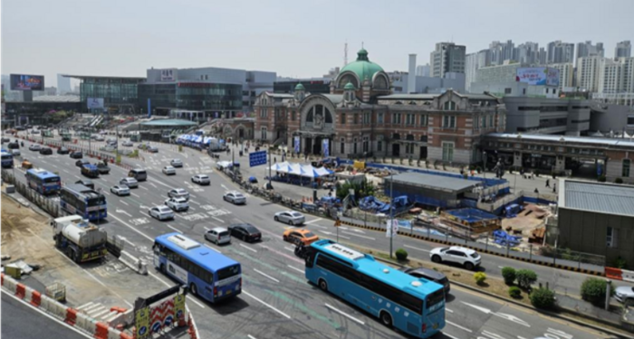 서울역 일대 모습.