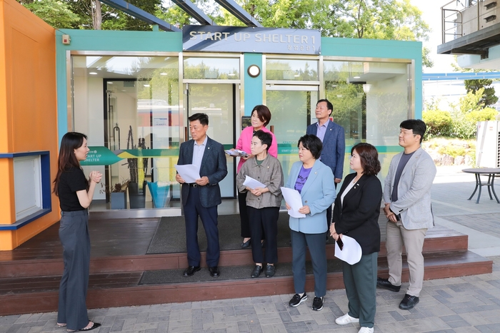 안산시의회 기획행정위원회 18일 행정사무감사 관련 현장의정