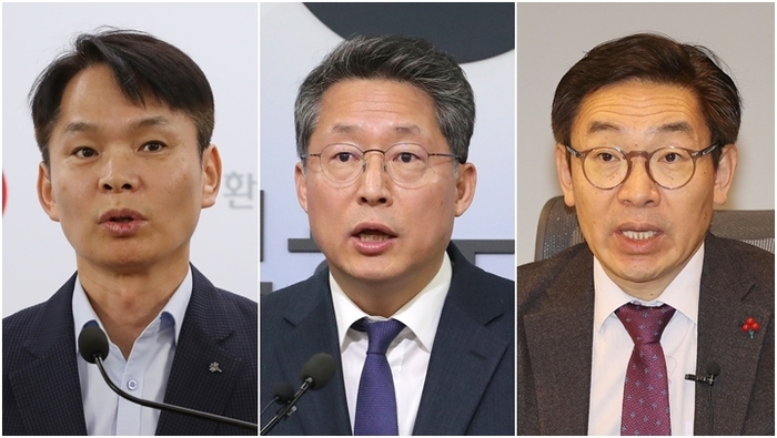 신임 이병화 환경부 차관·김민석 노동부 차관·김완기 특허청장