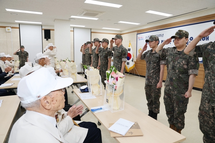 군포시 25일 6.25전쟁 제74주년 기념행사 개최