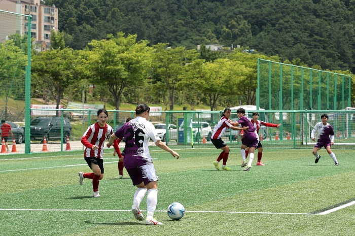 대경대 여자축구부 26일 2024 제32회 여왕기 전국여자 대학부축구대회 결승전 경기