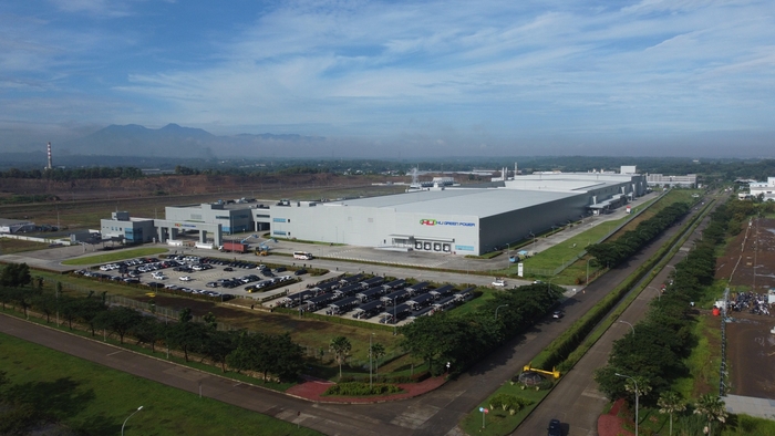 인도네시아 카라왕 신산업 단지에 위치한 현대차그룹과 LG에너지솔루션의 배터리셀 합작생산법인 'HLI그린파워' 전경.