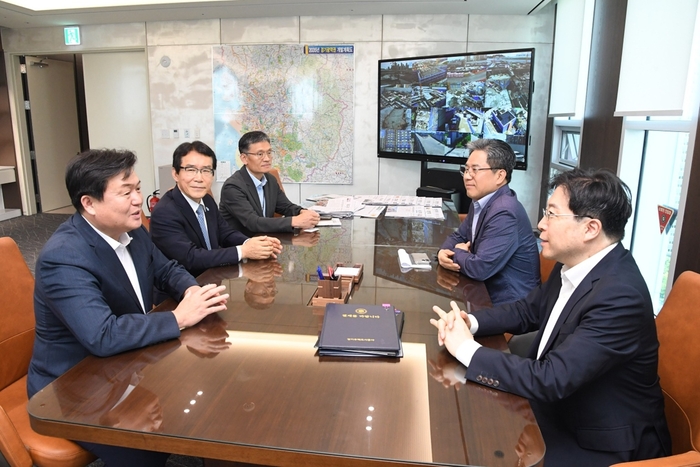 시흥시-GH-시흥도시공사 10일 '시흥대야역 도심 공공주택 복합사업 상호협력 업무협약' 체결