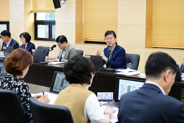 이민근 안산시장 12일 간부회의에서 “관내 파출소 통합, 치안공백 우려