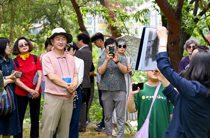 김동근 의정부시장 13일 '의정부 시간여행' 1일 가이드로 활동