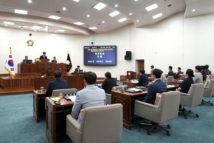 하남시의회 26일 '동서울변전소 옥내화 및 증설 관련 행정사무조사' 만장일치 가결