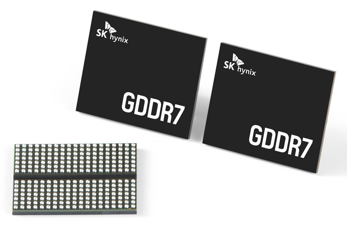 차세대 그래픽 메모리 'GDDR7'. 사진=SK하이닉스 제공