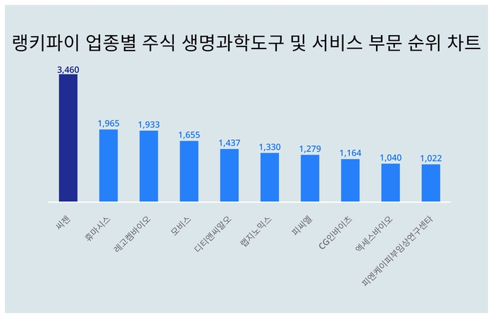 랭키파이 트렌드 순위