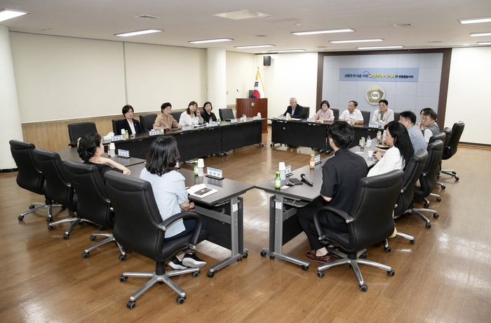 고양특례시의회 문화복지위원회-고양시복지관협의회 1일 간담회 개최