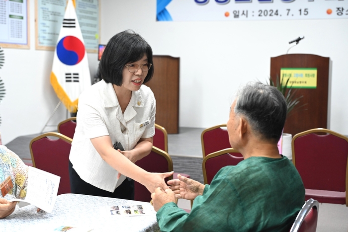 오혜자 양평군의회 부의장 찾아가는 현장의정