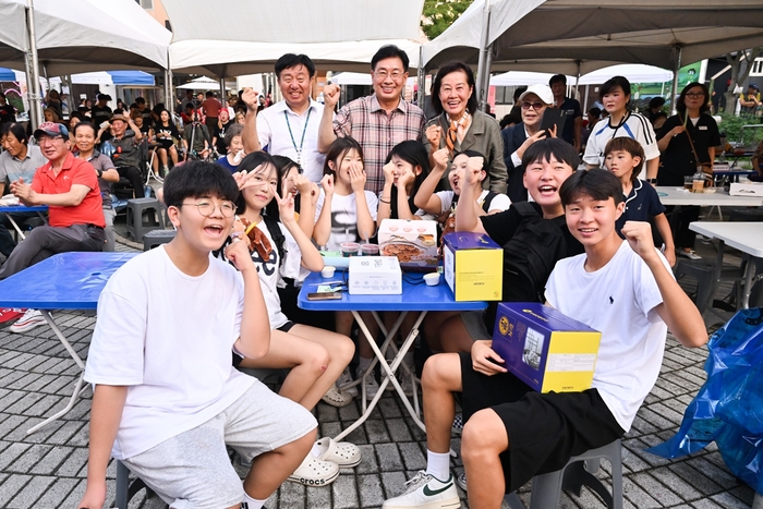 양평군 2일 파리올림픽 유도 김민종 거리응원전 전개