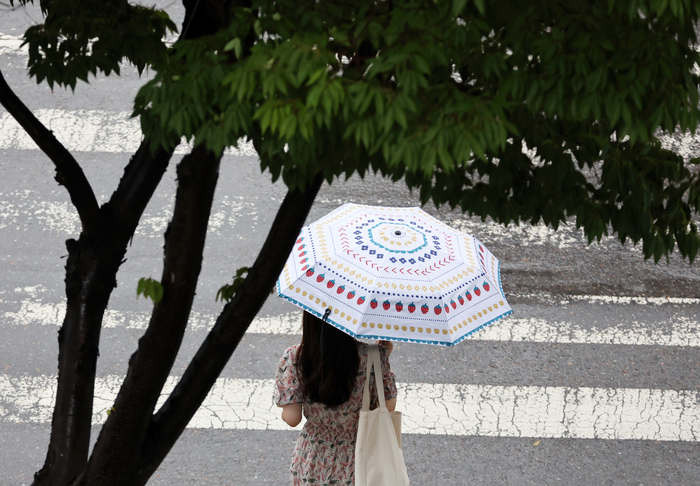 폭염경보 중 소나기