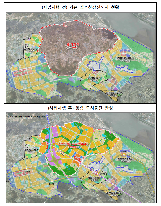 김포한강2신도시 토지이용계획.