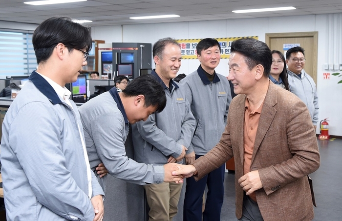 김동근 의정부시장 용현산단 기업인협의회 이업종교류회 참석