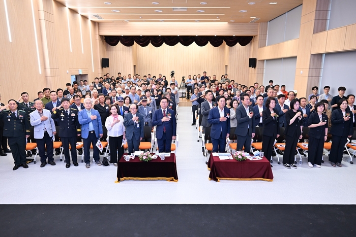 양평군 15일 제79주년 광복절 경축식 개최