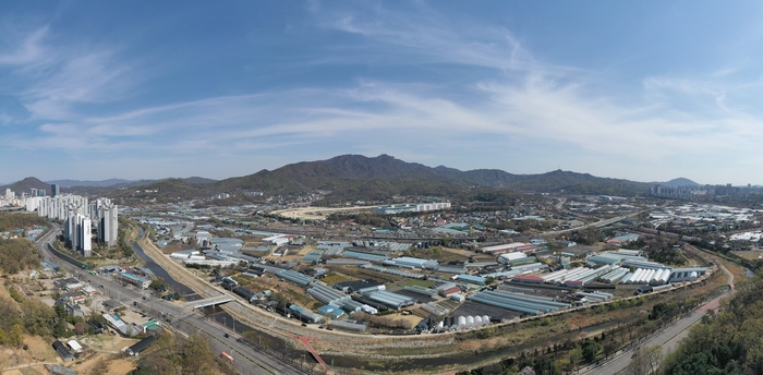 과천시 과천과천지구 전경